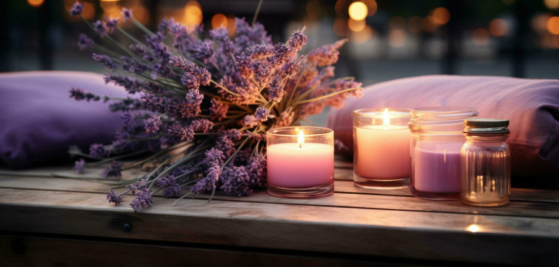 Enhance your home ambiance and health with lavender candles