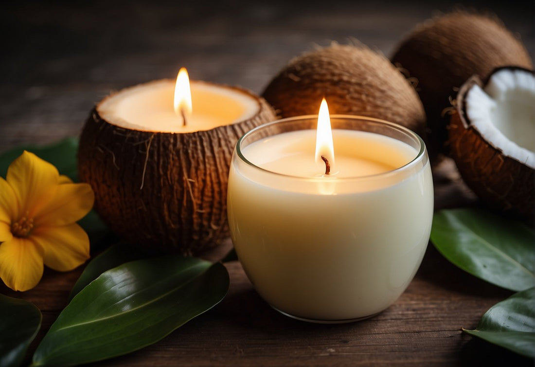 The benefits of coconut wax candles