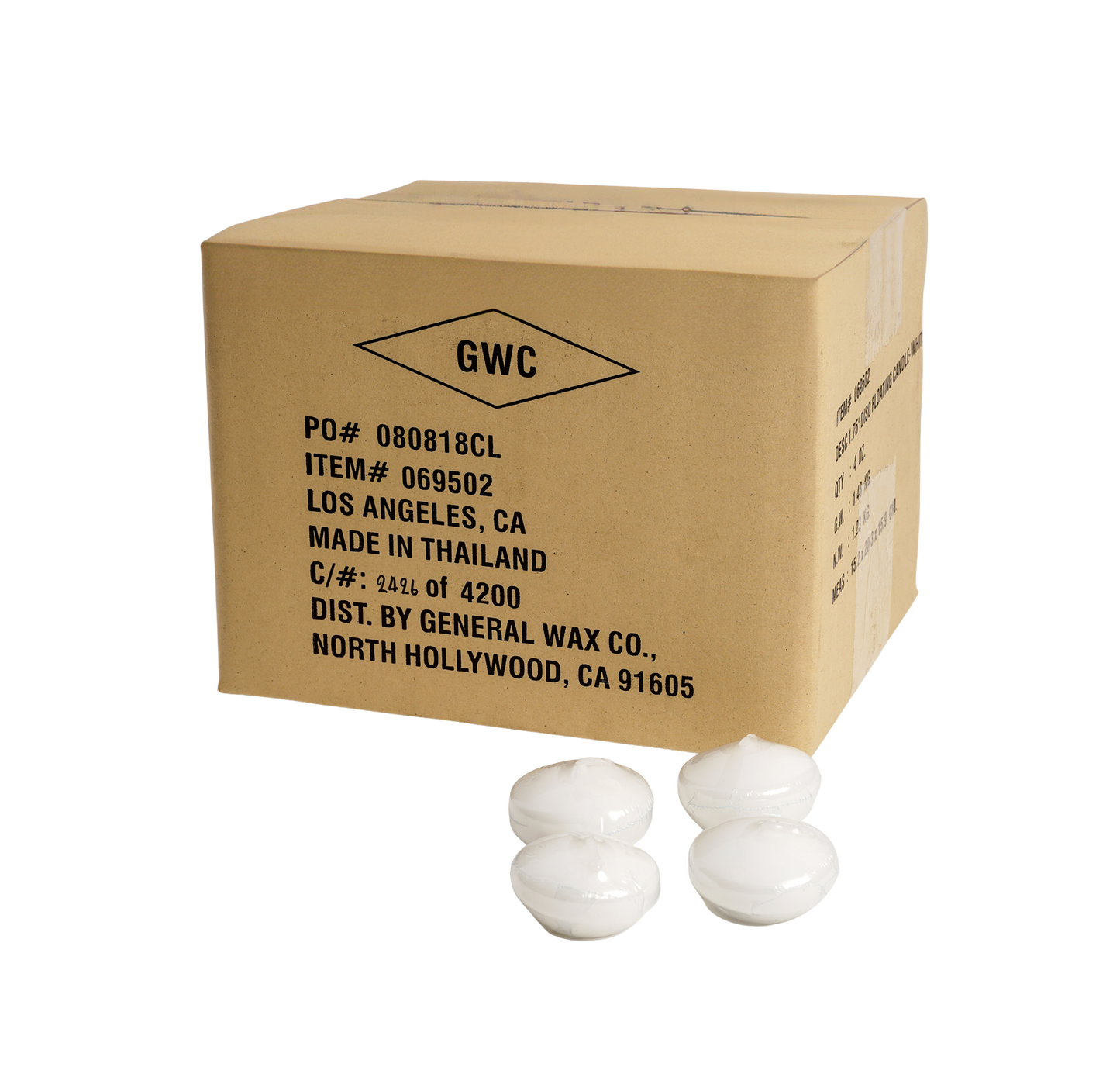 white floating candle centerpiece décor