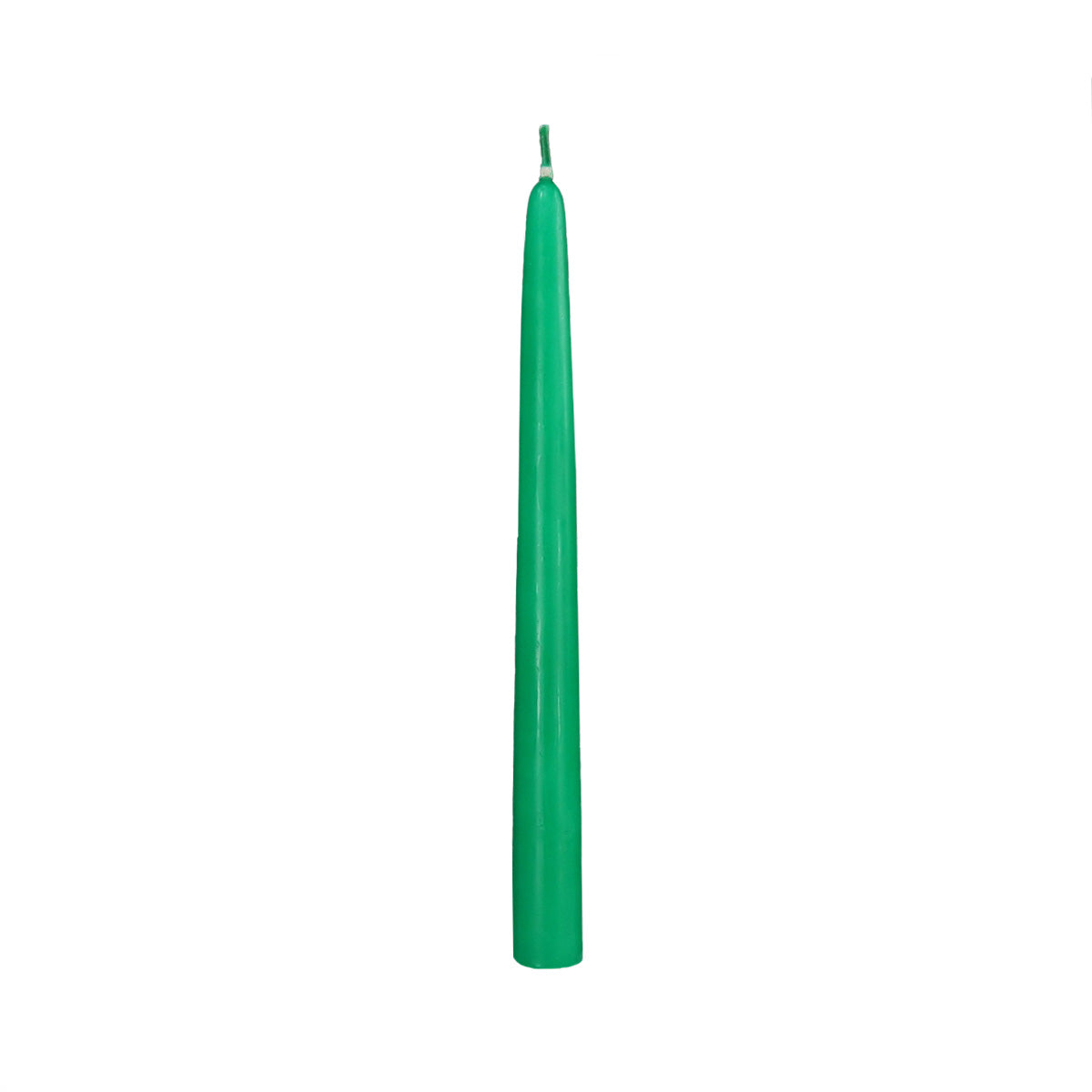10-inch taper candles hunter green