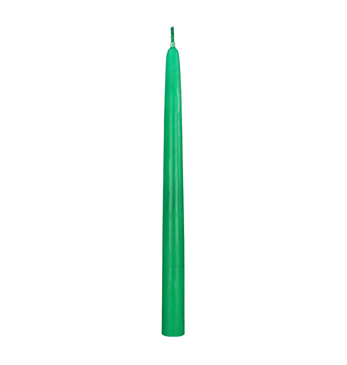 12 inch taper candles hunter green