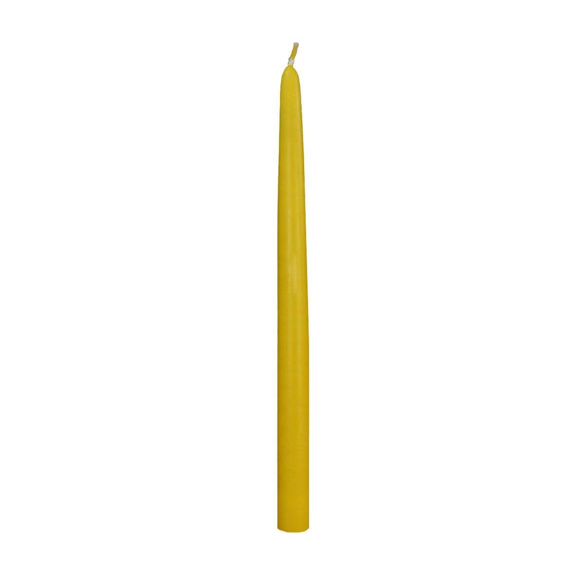 12 inch taper candles yellow