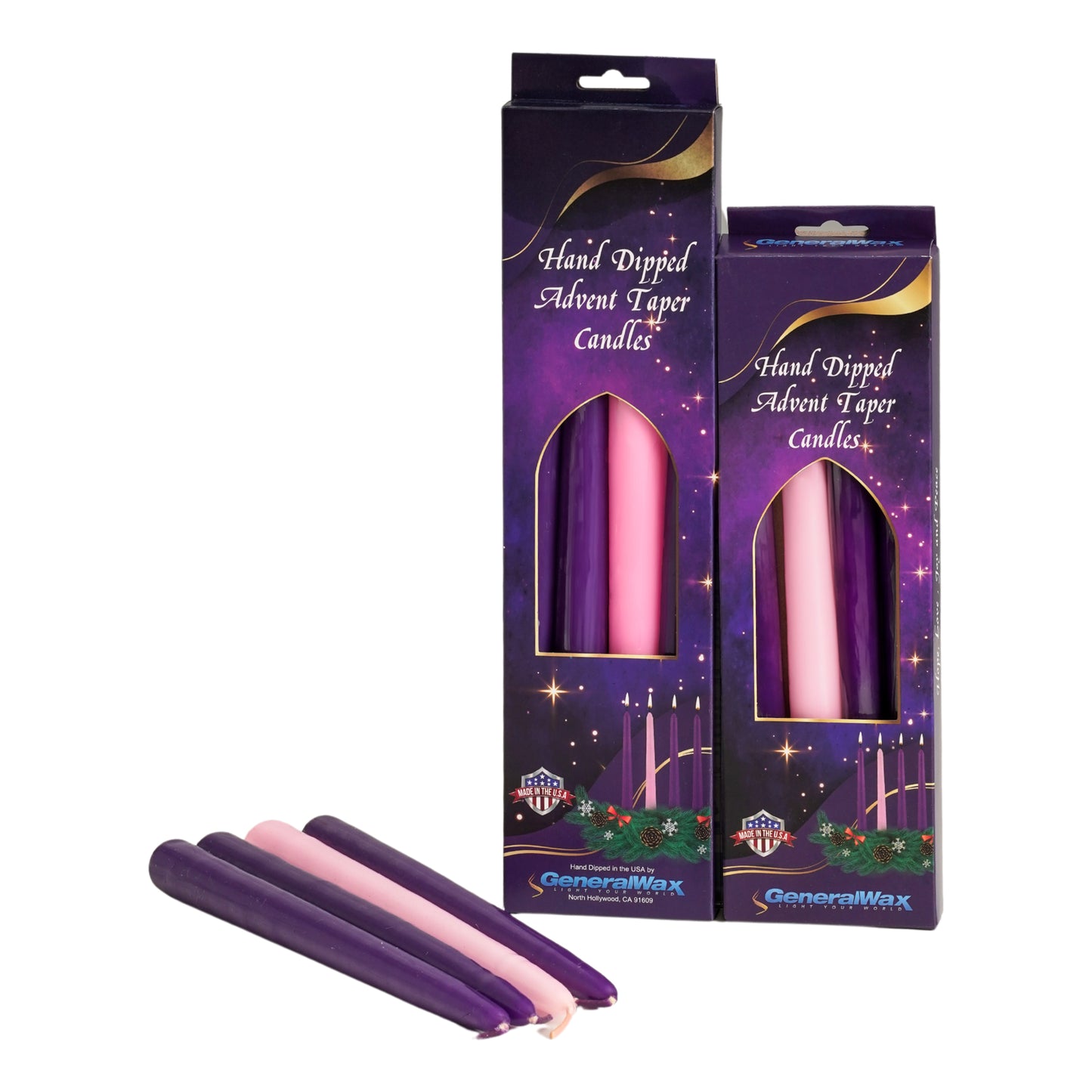 advent assortment tapers
