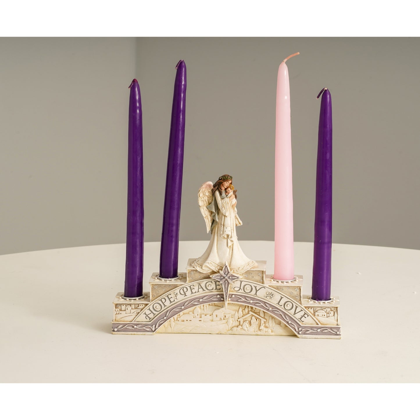 Advent taper candles