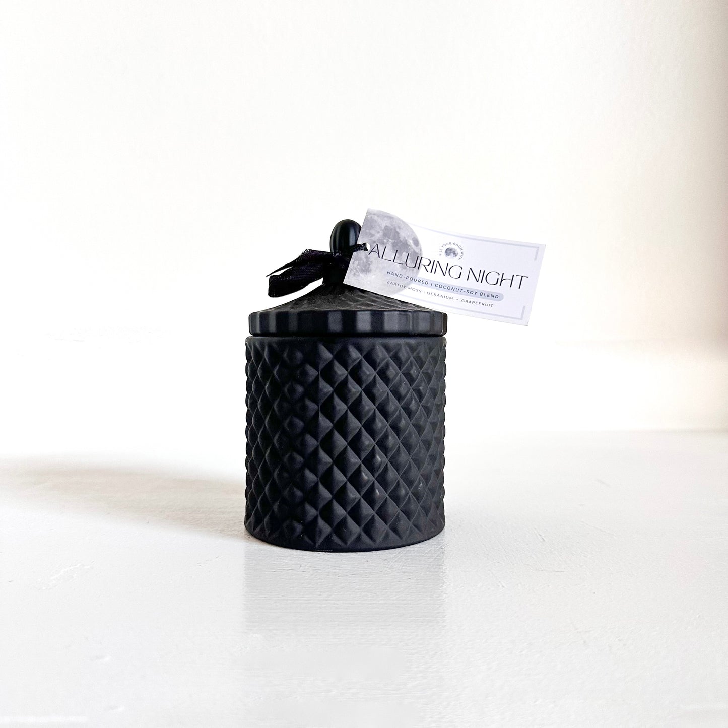 Alluring Night scented candle in a jar