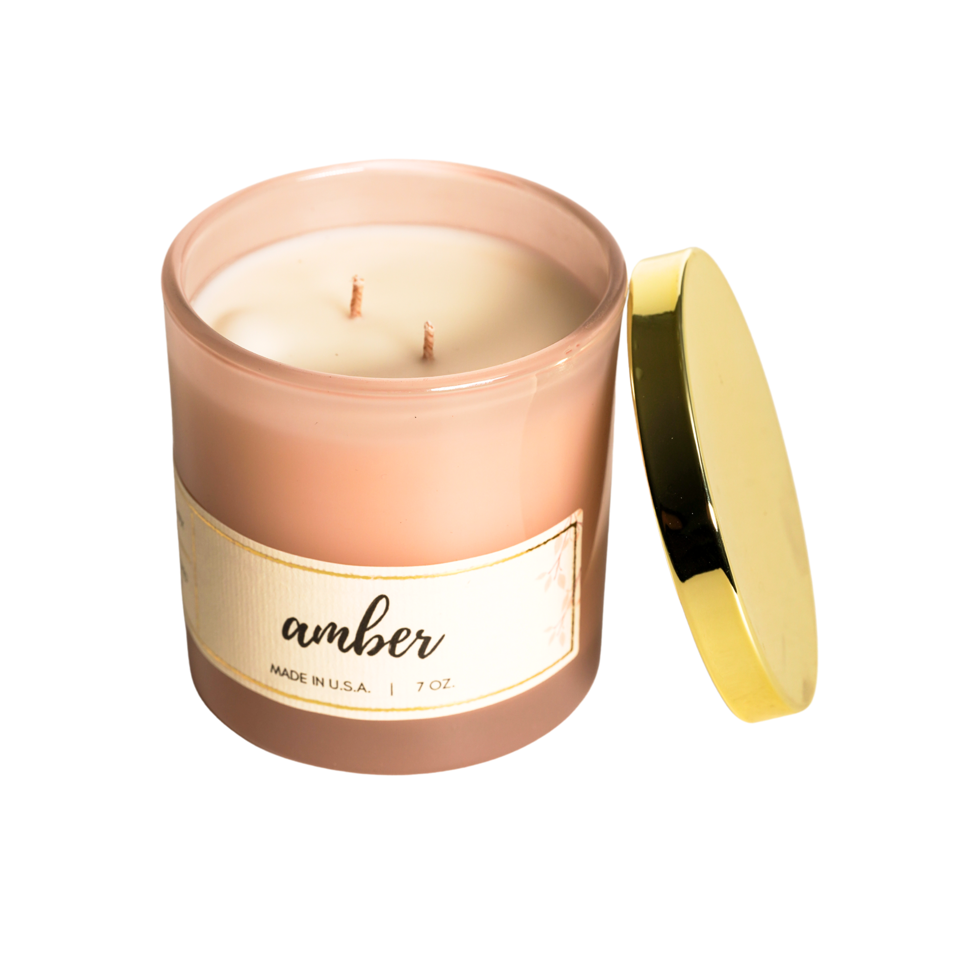 scented candle Amber