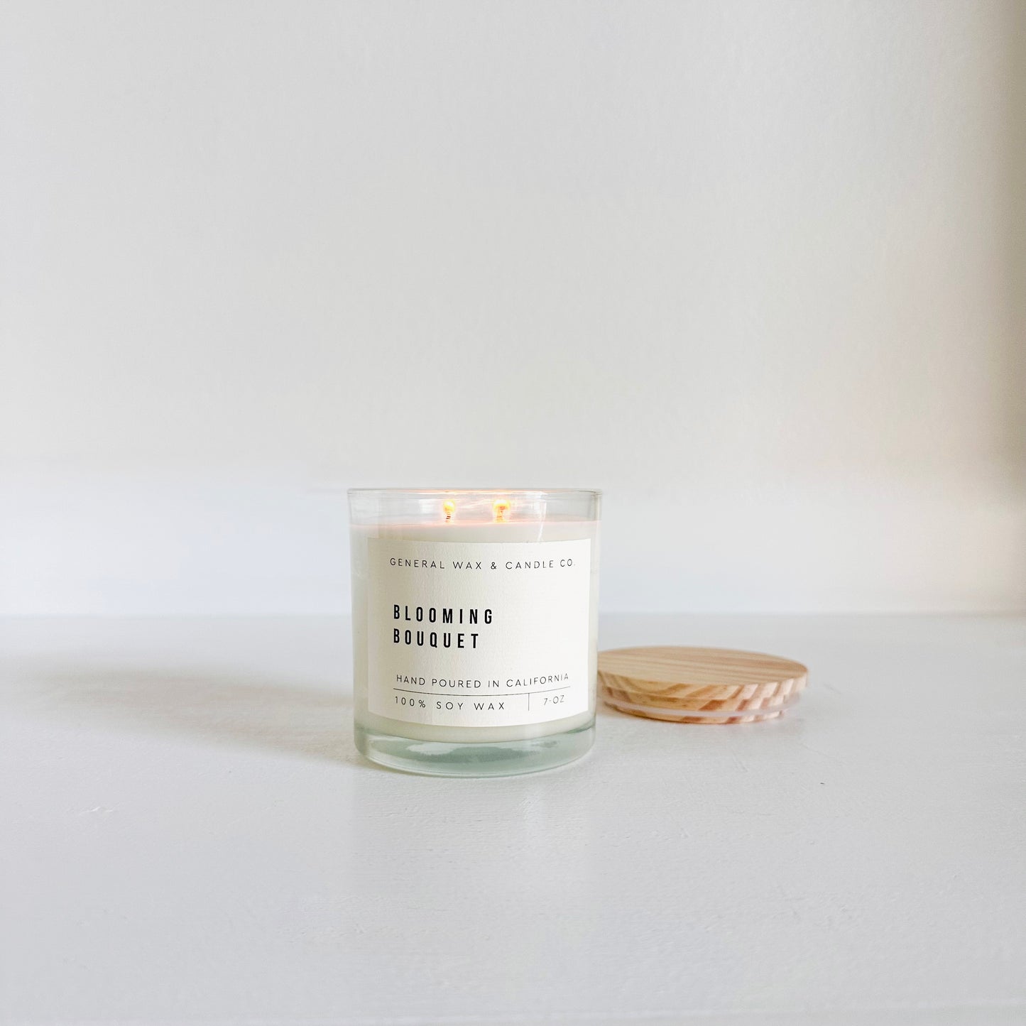 Blooming Bouquet candle jar