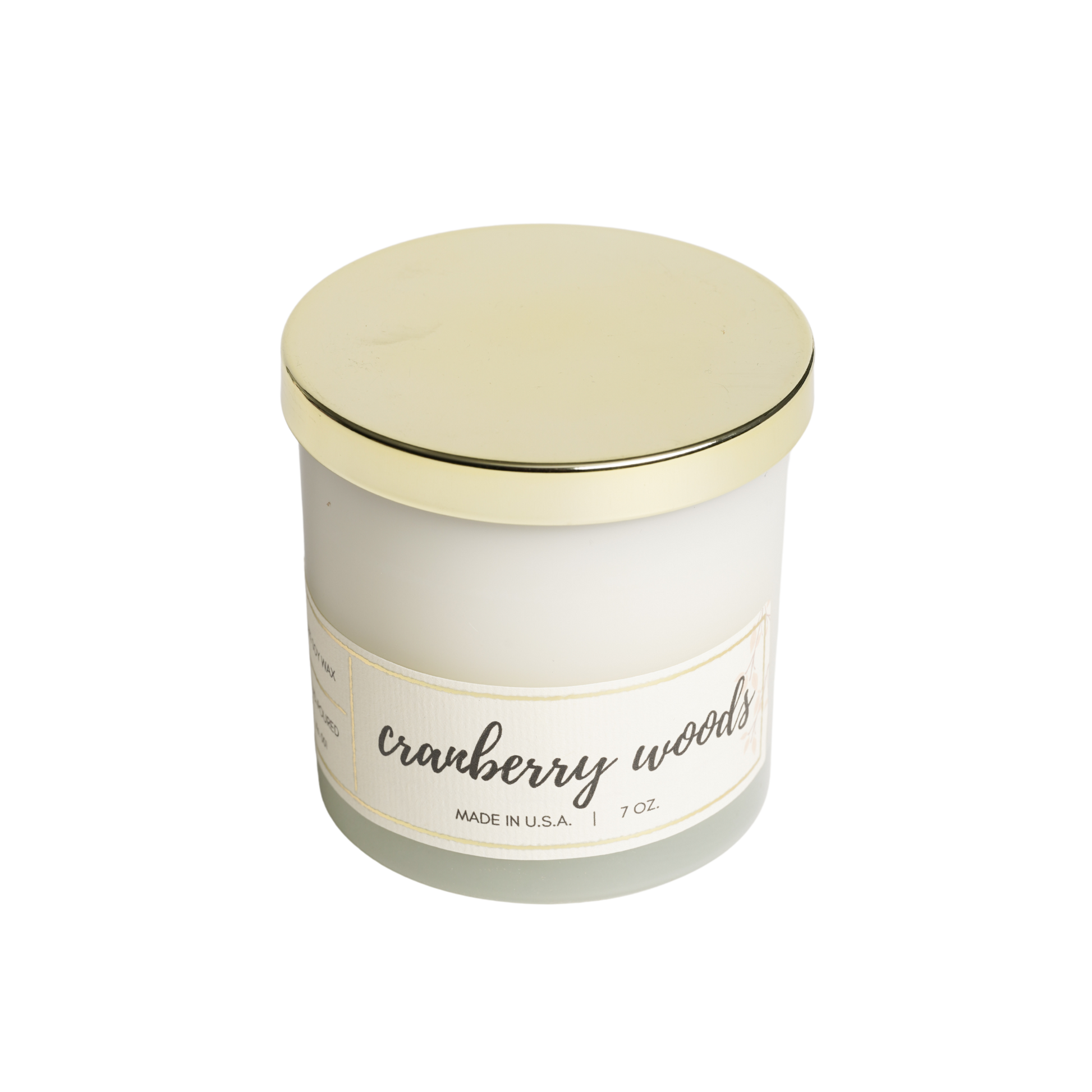 Cranberry woods scented candle