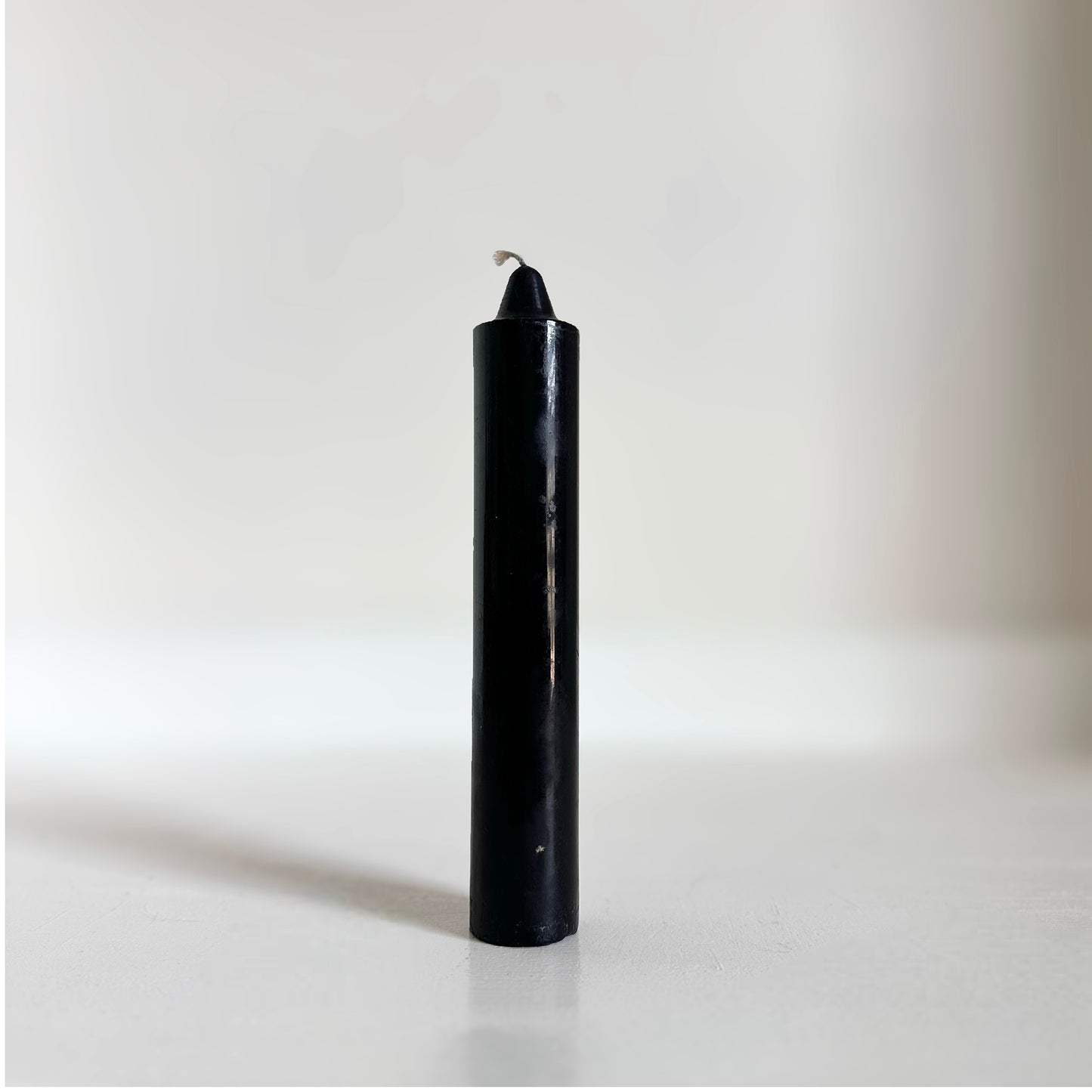 Elegant black unscented Jumbo Candles for events