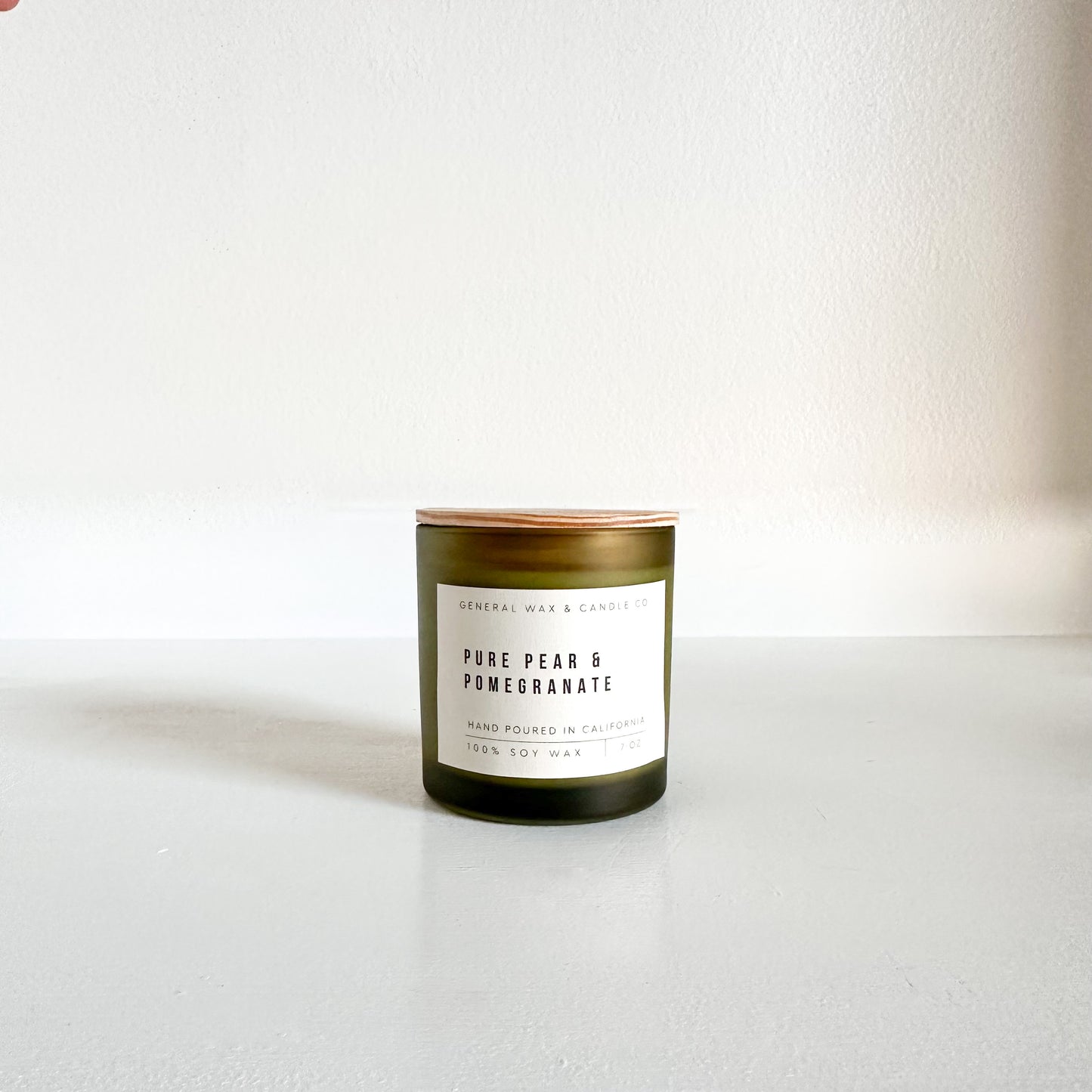 Pure Pear Pomegranate Scented Candle