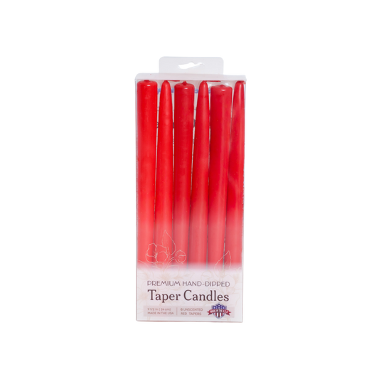 Red Taper Candles