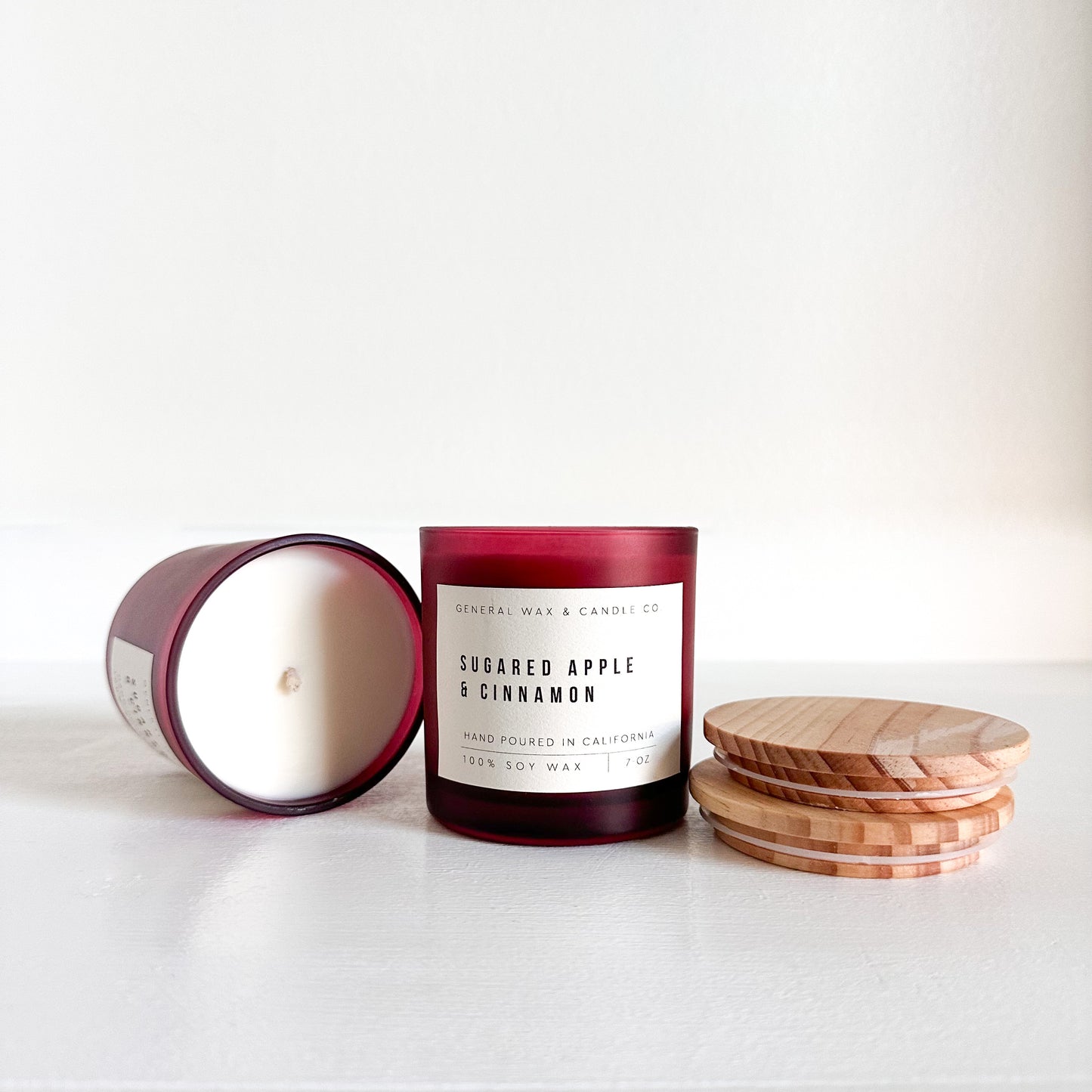 Sugared Apple Cinnamon scented candle