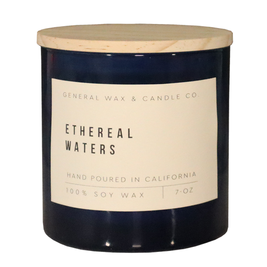 ethereal waters candle jar