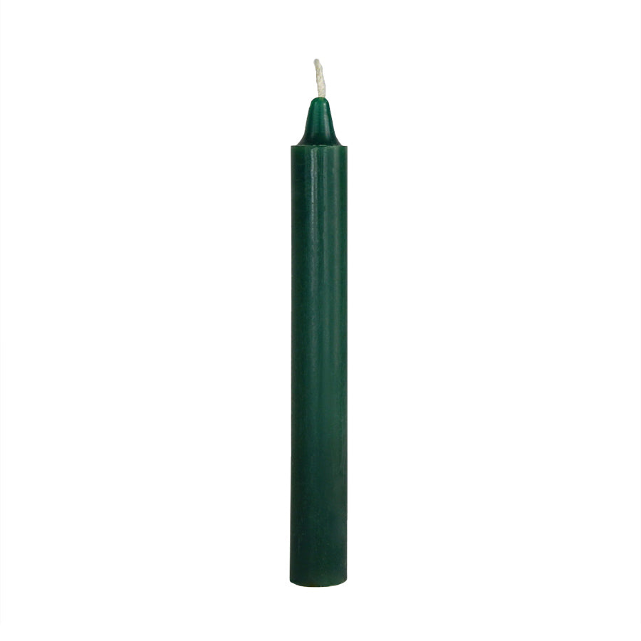 household candle hunter green case