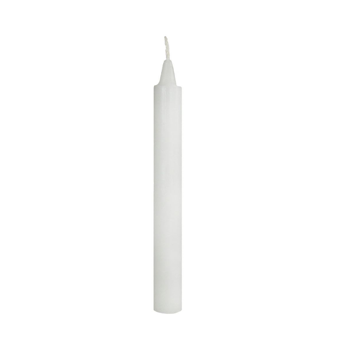 cylindrical household candles white