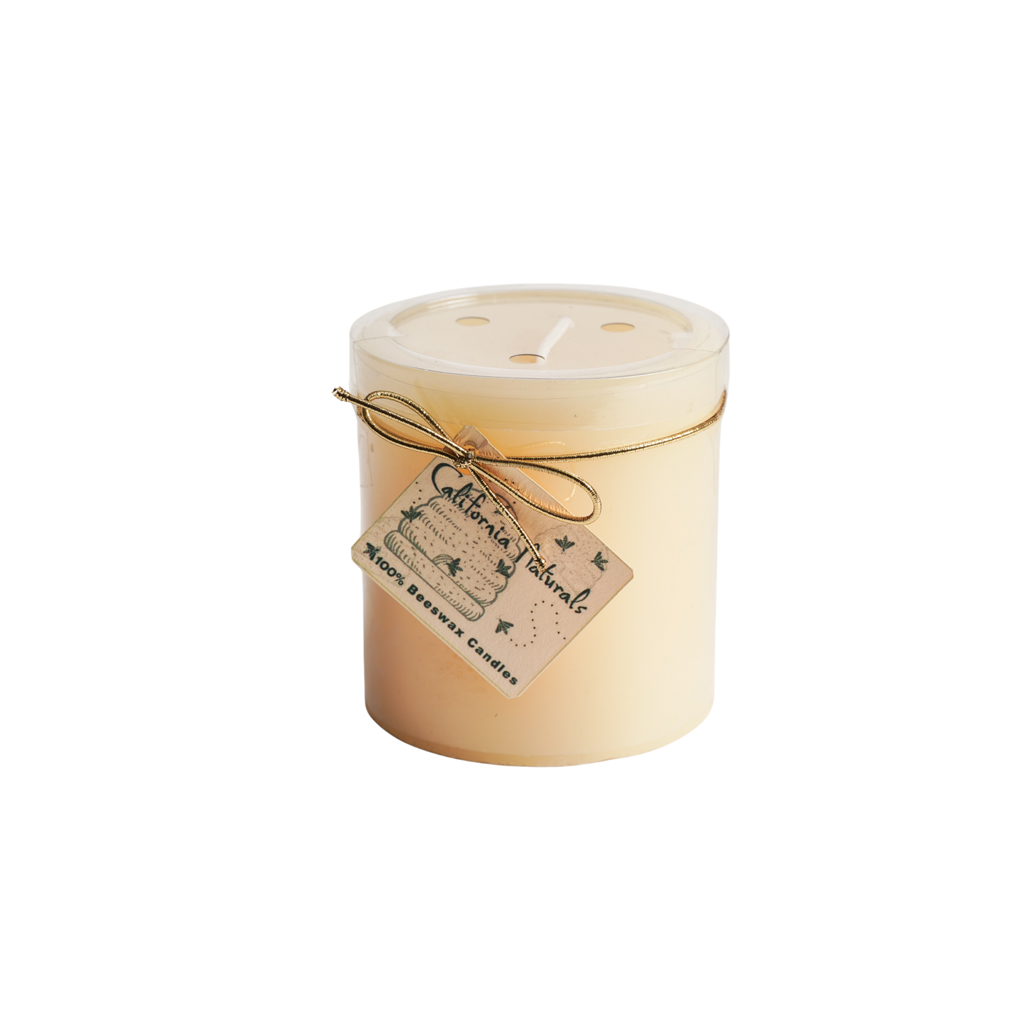 pillar candle beeswax