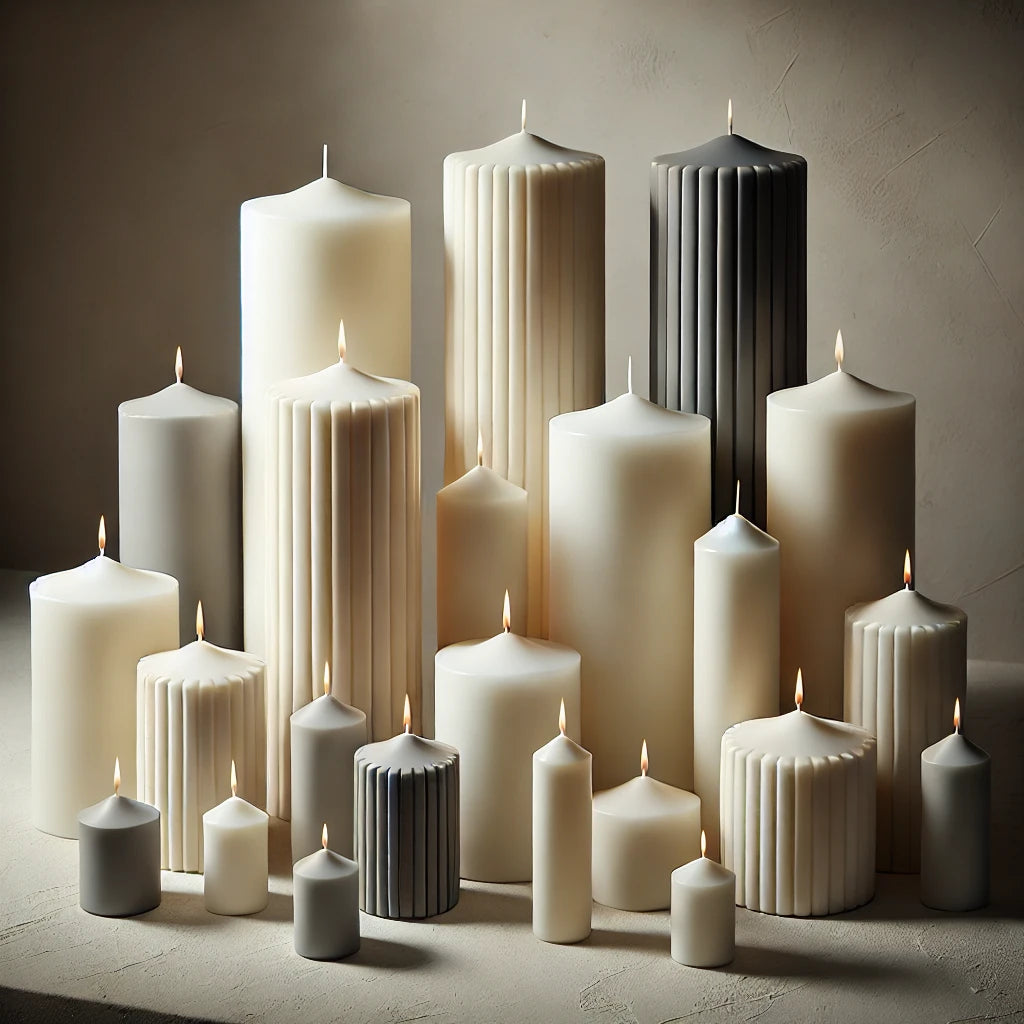 pillar candle collection