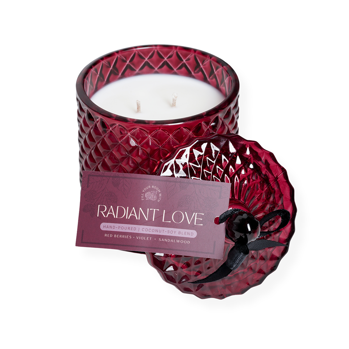 radiant love jar candle