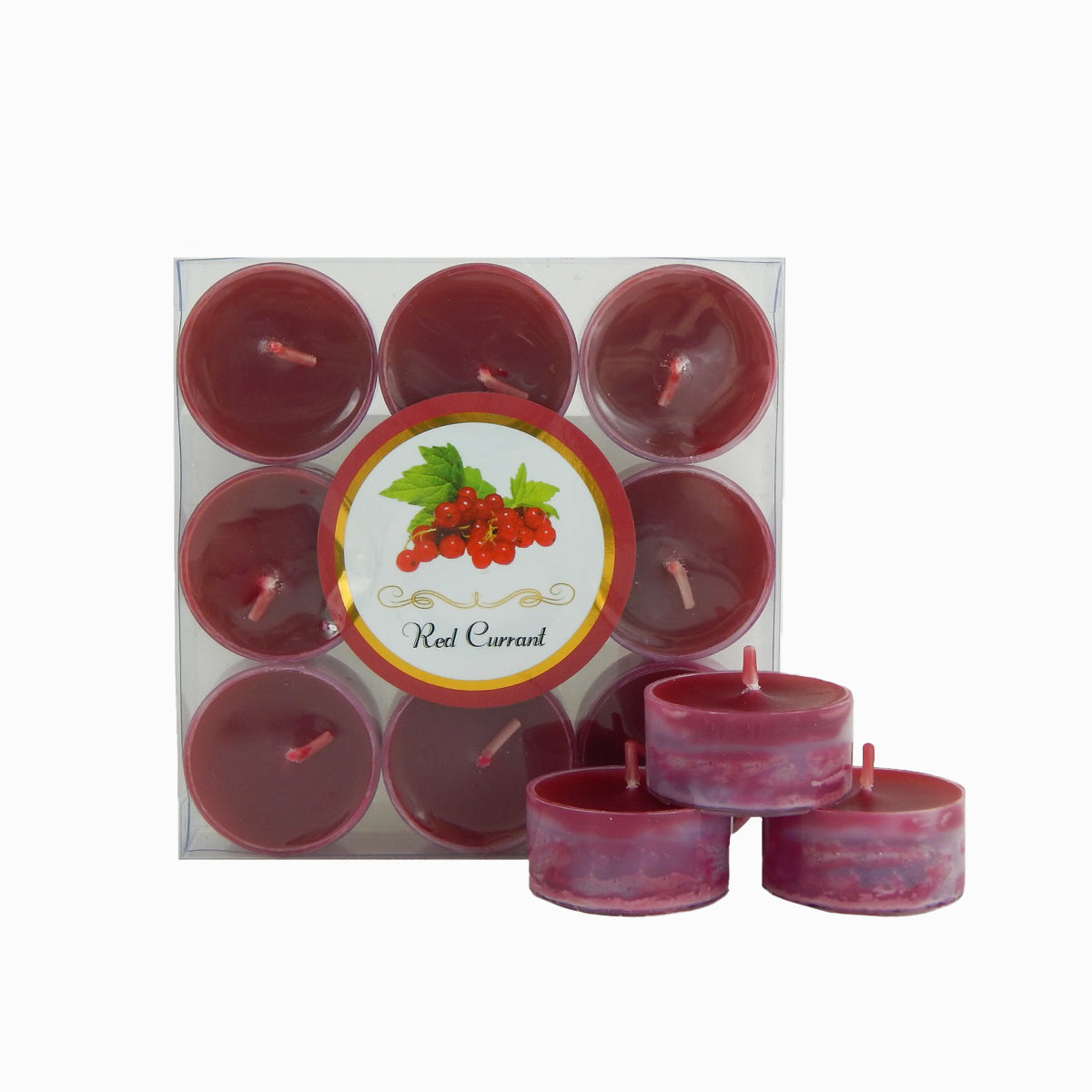 Scented Tealight Candles (Pack Of 9)