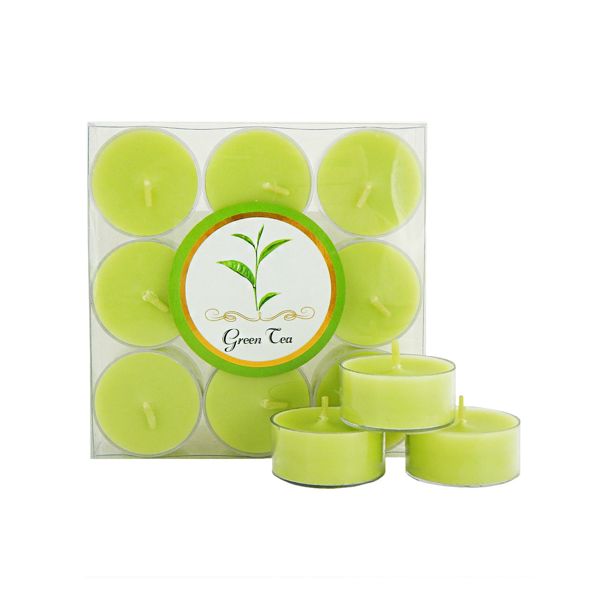 Scented Tealight Candles (Pack Of 9)