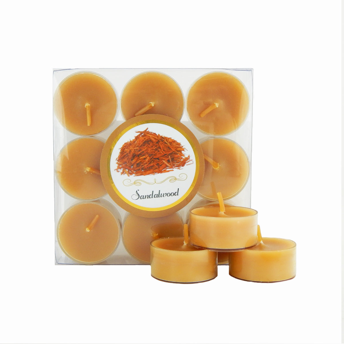 Scented Tealight Candles (Pack Of 9)