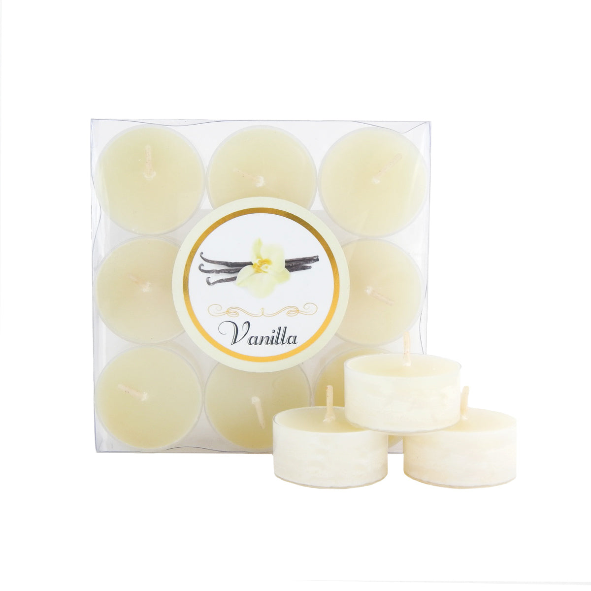 Scented Tealight Candles (Pack Of 9)