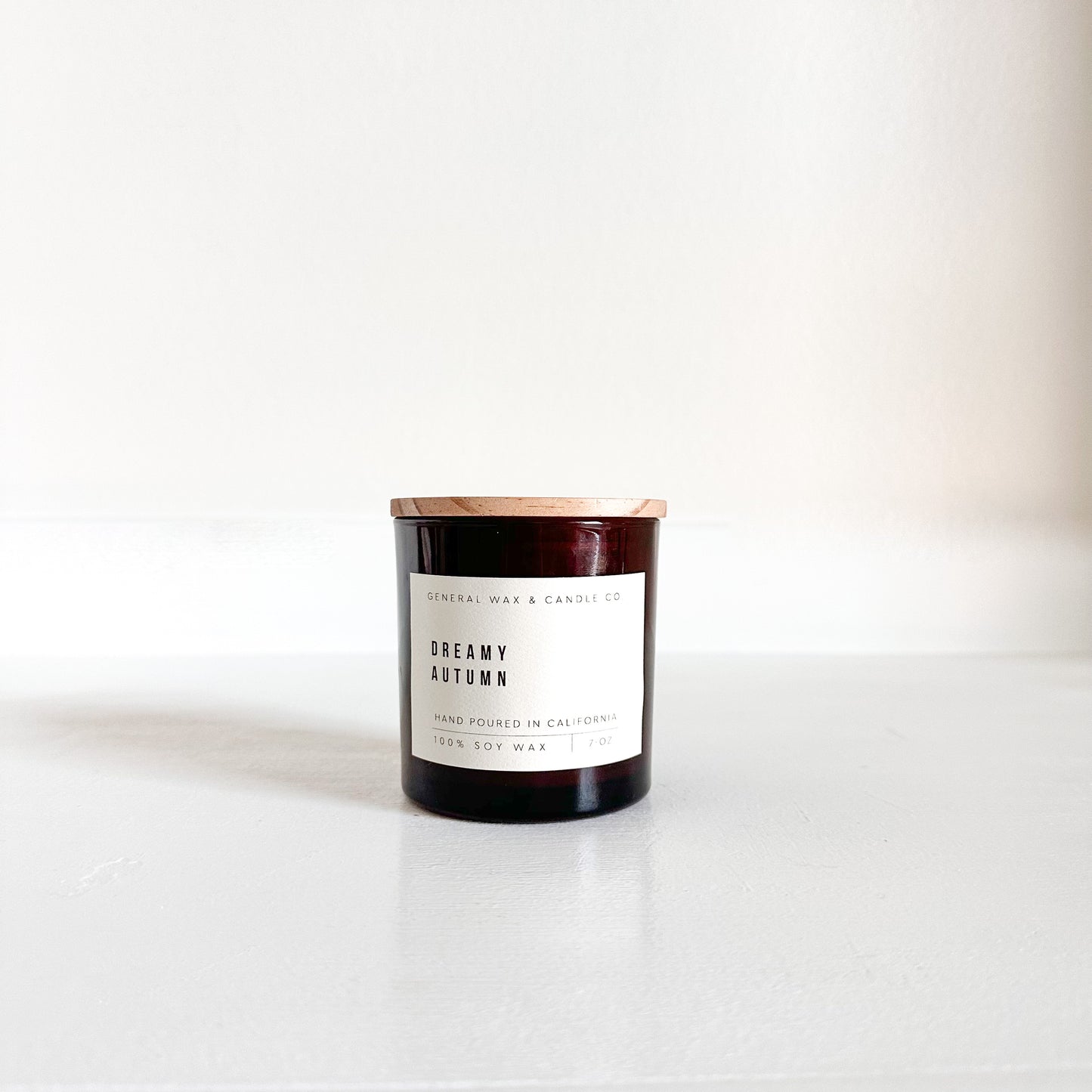 soy candle jar dreamy autumn