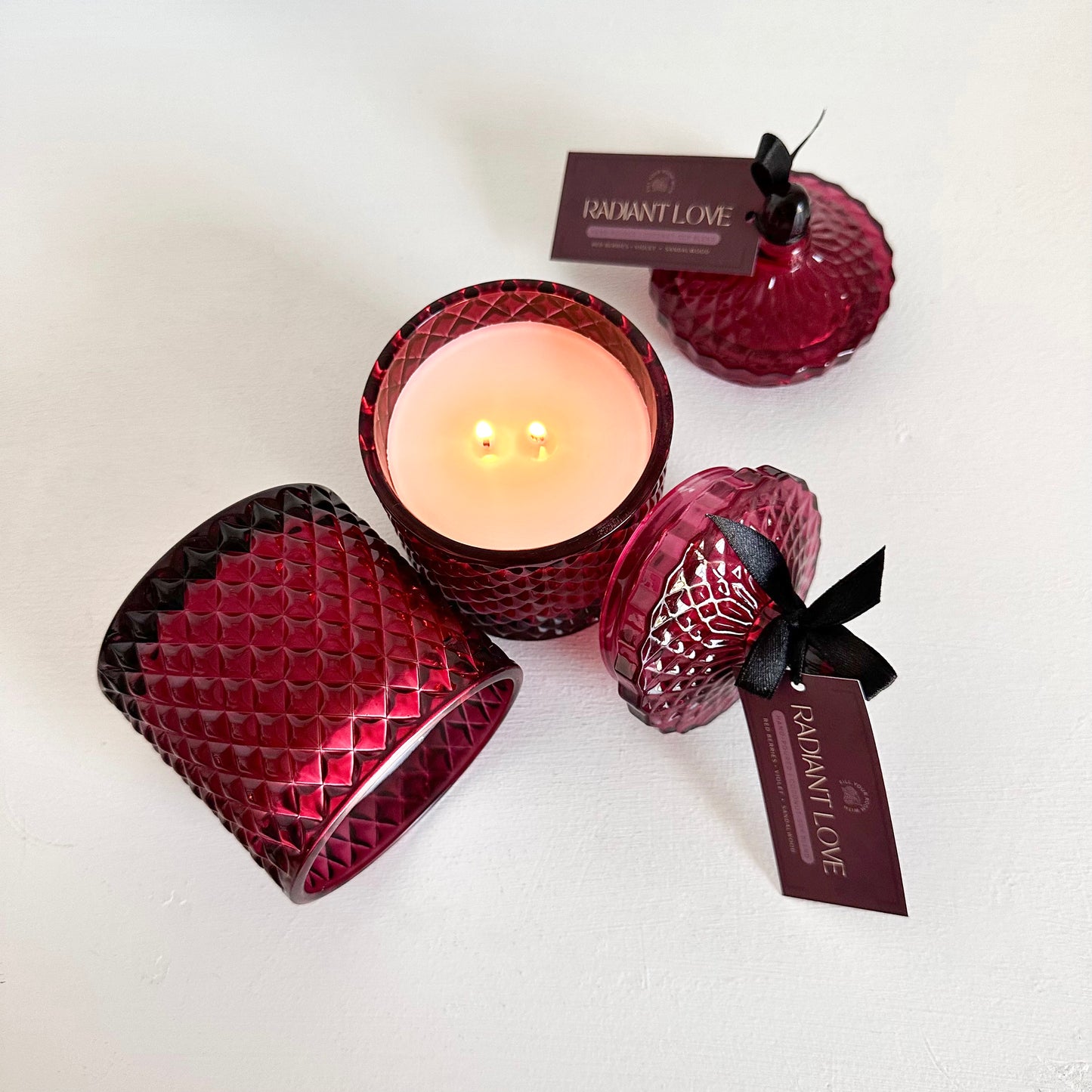 Bougie On A Budget Jar Candle Collection - Radiant Love