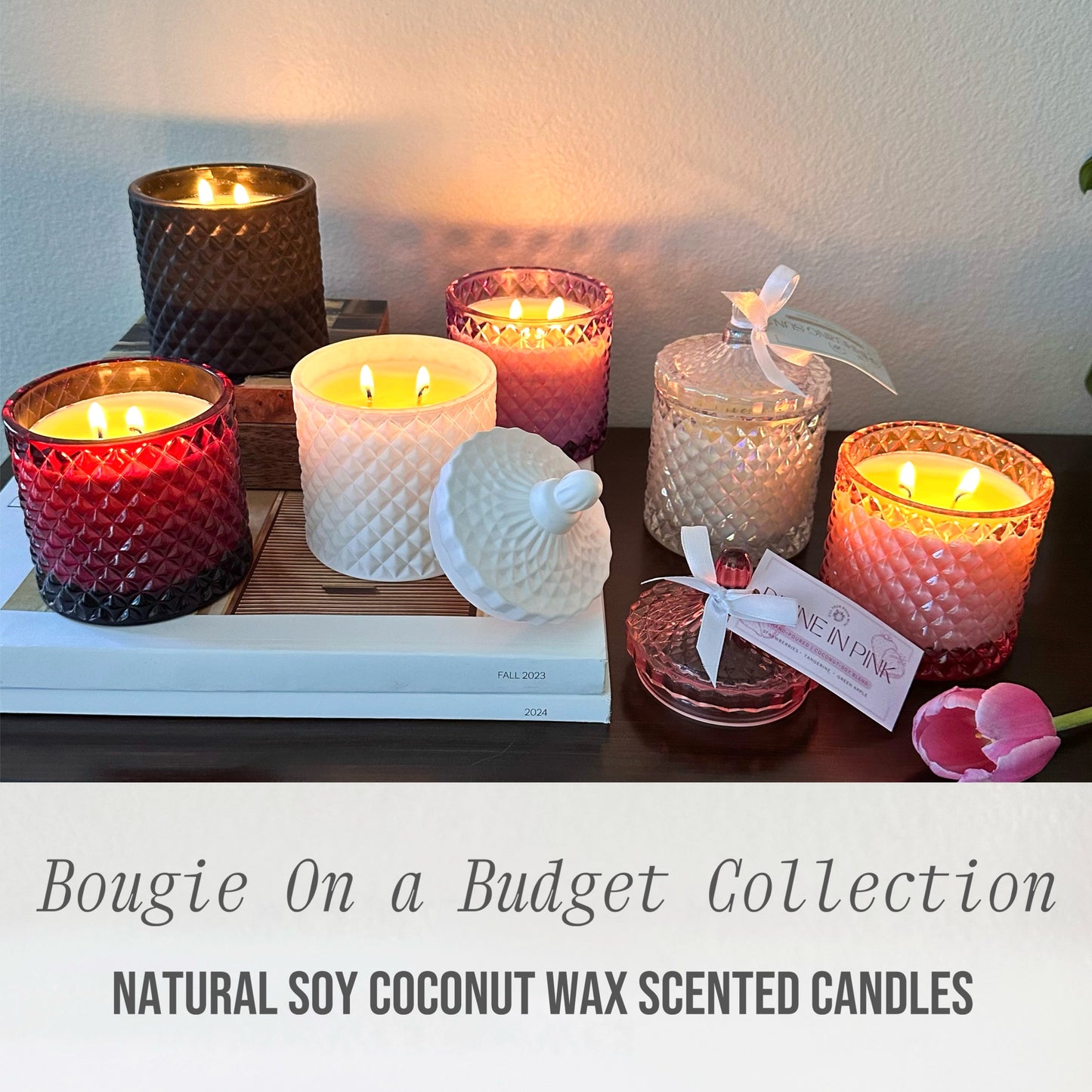 soy candles in jars