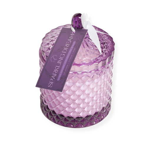 sparkling dream soy jar candle