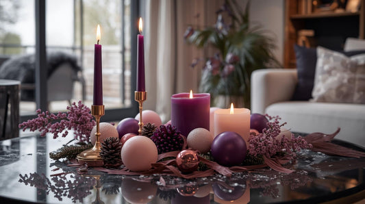 Advent wreath candles and their meaning in the Christmas season 