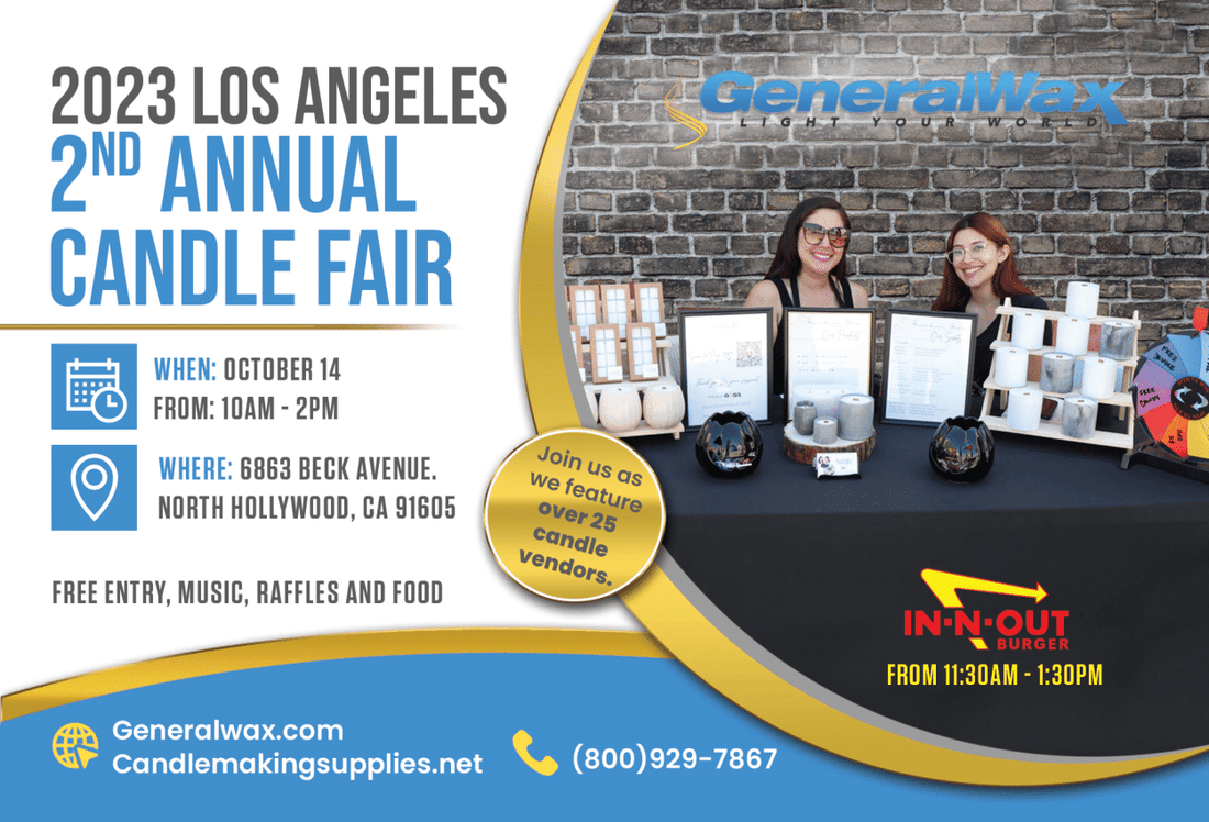 Candle Fair 2023 Flyer|candle fair 2023 Los Angeles|candle fair booth Los Angeles|candle fair vendor|Candle makers at candle fair Los Angeles|candle makers of Los Angeles