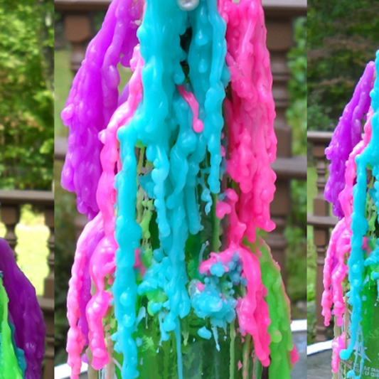 DIY Candle Artwork With Dripping Candles|multi color dripping candles|DIY Candle Artwork With Dripping Candles