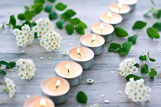 DIY tea light candles