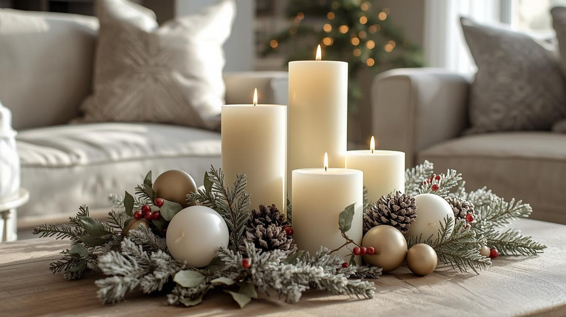 Embracing winter scents through candles for a calm home 