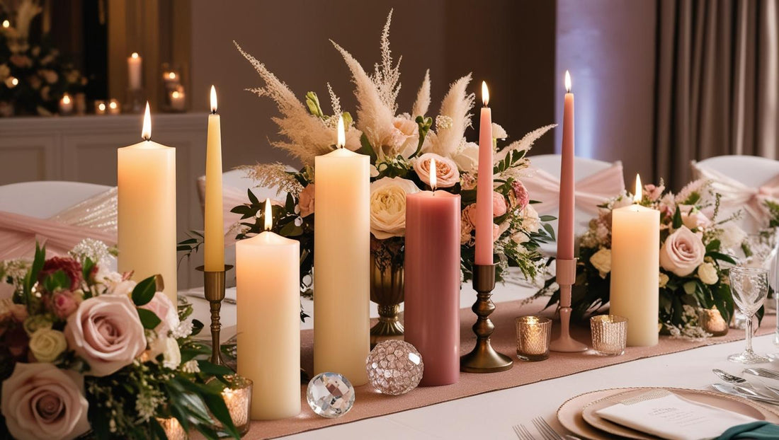 Enchanting wedding candles decor ideas  