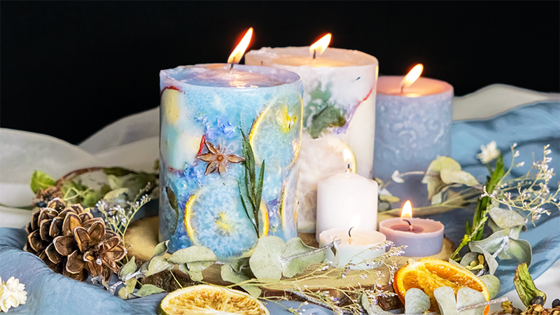 Tropical scents. Enhance your home with exotic candle fragrances