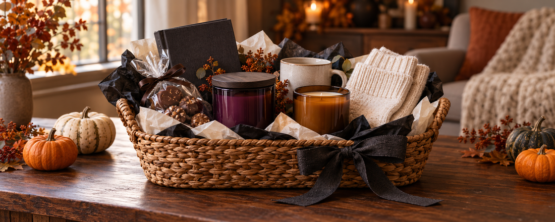 Halloween Candle Gift Ideas: How to Build a Boo Basket for Adults