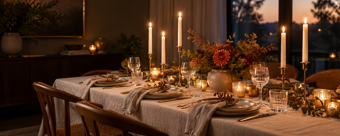 How to Choose Candles for a Dinner Party