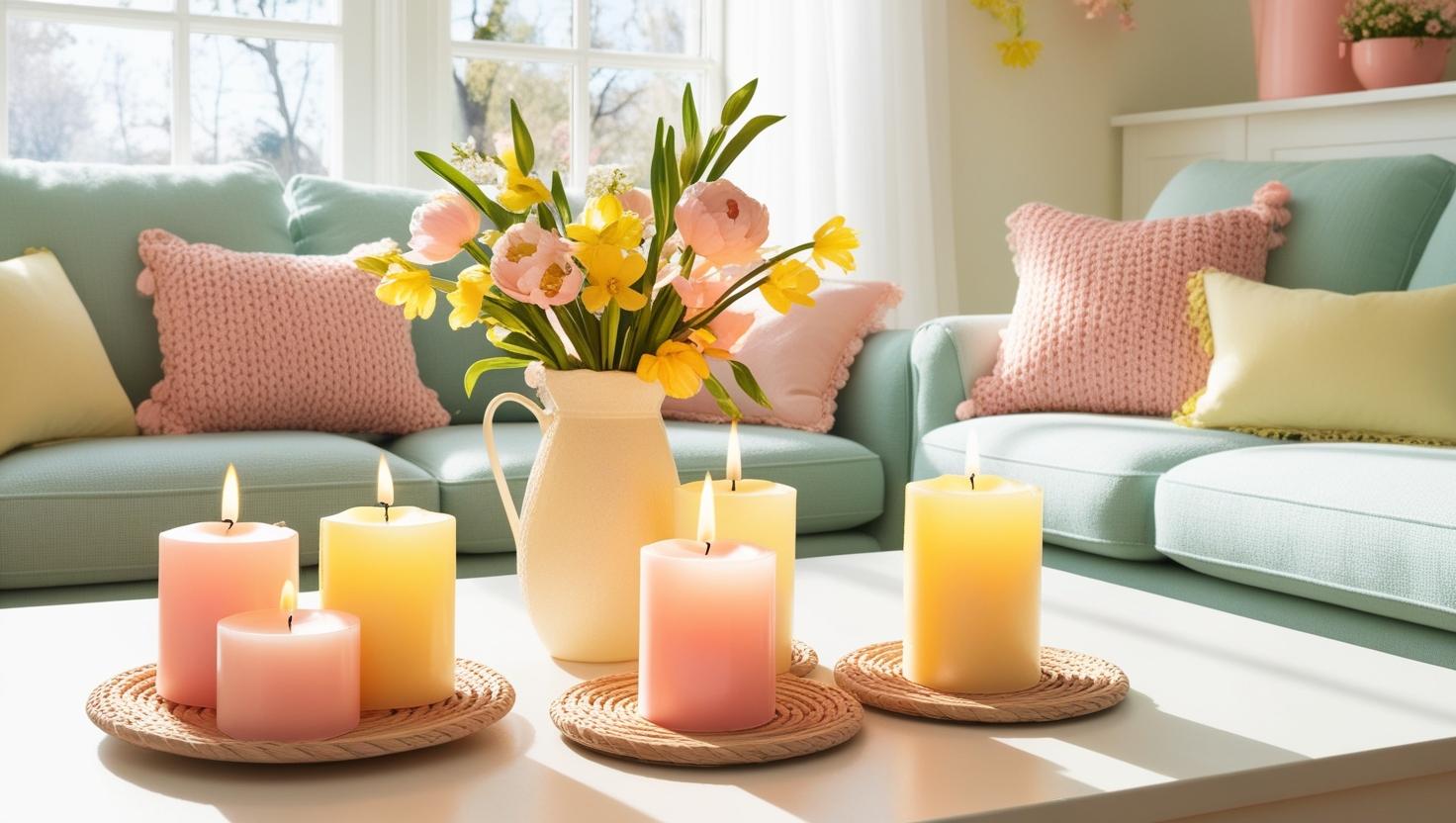 Lighted Spring Decor Candlelit spring: Easy & stunning spring decor ideas – General Wax Candles