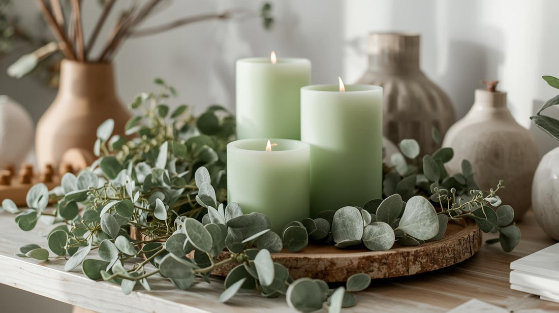 The benefits of eucalyptus candles 