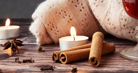 Transform your space and mood with cinnamon candles