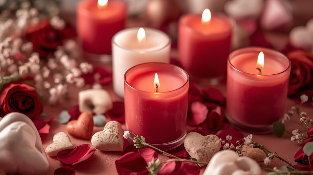 Valentine’s Day candles and the power of scent, light, and emotion 