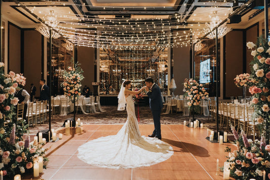 Wedding day candles Create romance for the special day