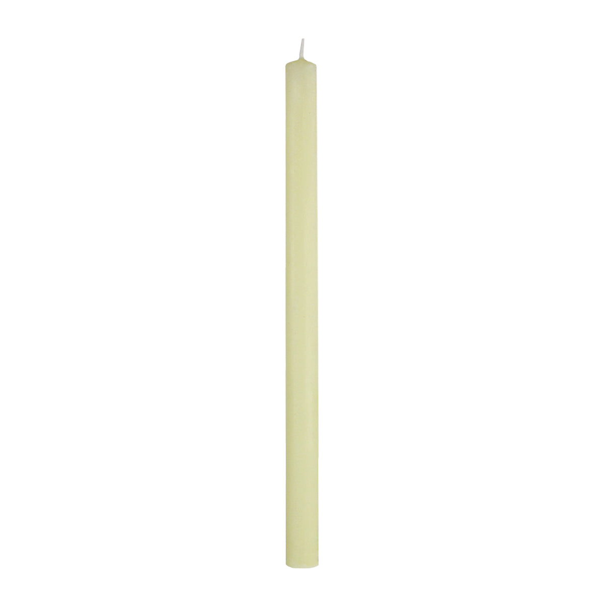 100% BEESWAX 7/8" x 12" PLAIN END CANDLE STICK