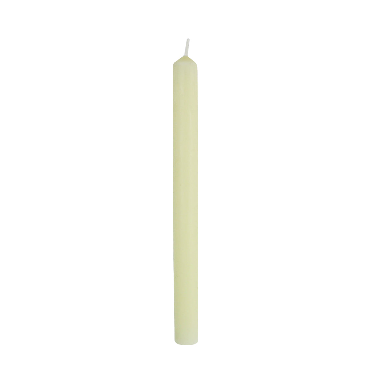 100% BEESWAX 7/8" x 8-1/2" PLAIN END CANDLE STICK (Box of 36)