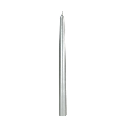 12" METALLIC TAPER CANDLES