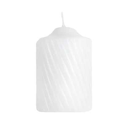 15 hour unscented votive candle white