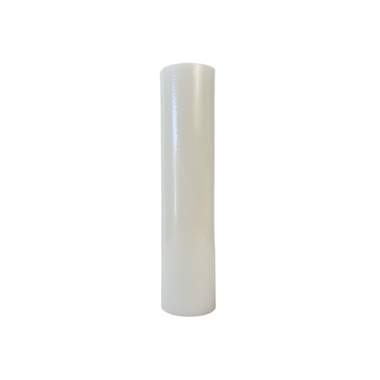 3 x 12 White fireside pillar candles