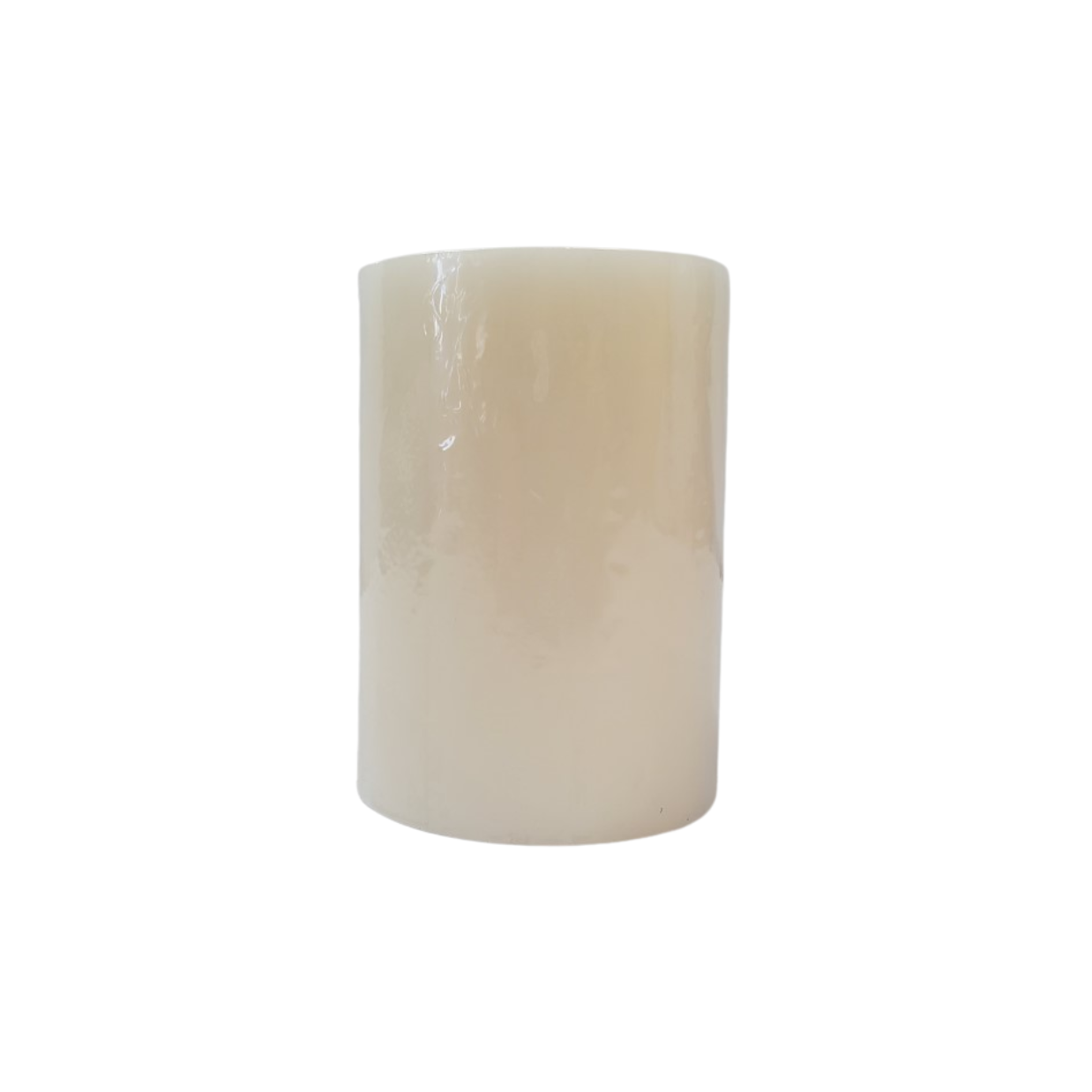 3 x 4 Ivory fireside pillar candle